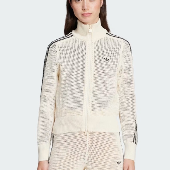 Adidas Originals Premium Crochet Jacket NWT - Picture 2 of 6